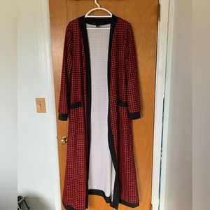 Vibrant Long Cardigan